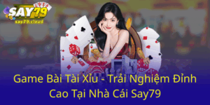 Game Bai Tai Xiu Trai Nghiem Dinh Cao Tai Nha Cai Say790